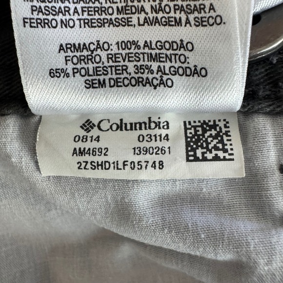 Columbia 36W 10L (Actual 36x9) Green Gray Cotton Cargo Men's Shorts AM4692 - Picture 9 of 9